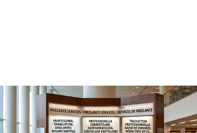 do data entery work and translate any language make a resume